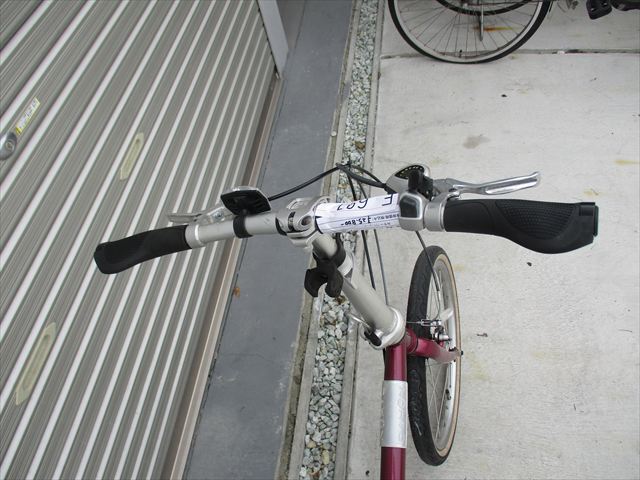 E691★25800円★　折りたたみ中古自転車【DAHON　ボードウォーク　ワインレッド　20インチ 】 入札お待ちしております(*^▽^*)_画像8