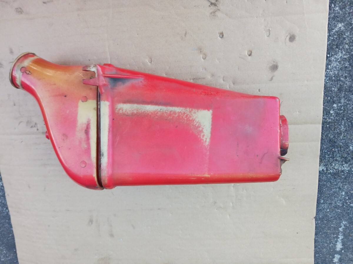 旧車　当時物　ホンダ　HONDA　CT110用エアクリーナーBOX　当時塗装_画像2