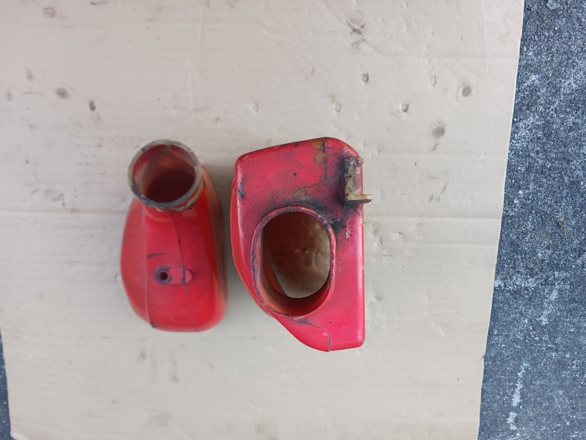 旧車　当時物　ホンダ　HONDA　CT110用エアクリーナーBOX　当時塗装_画像3