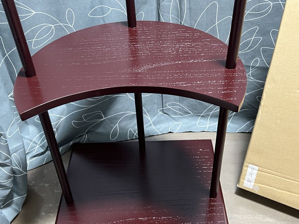 井口海仙好 日月棚 未使用 木村表哲 玄妙斎 淡々斎の弟 圓能斎の子 紙箱 茶道具 Y125_画像4