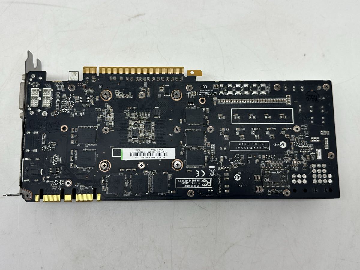 ZOTAC GEFORCE GTX 680 グラフィックボード 動作未確認 現状品_画像4