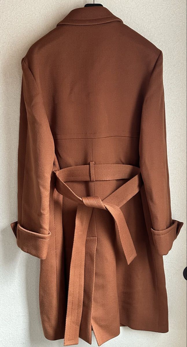 GIVENCHY ジバンシー コート サイズ 38 ブラウン 茶 476-55208_画像4