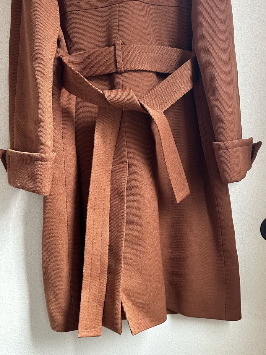 GIVENCHY ジバンシー コート サイズ 38 ブラウン 茶 476-55208_画像5