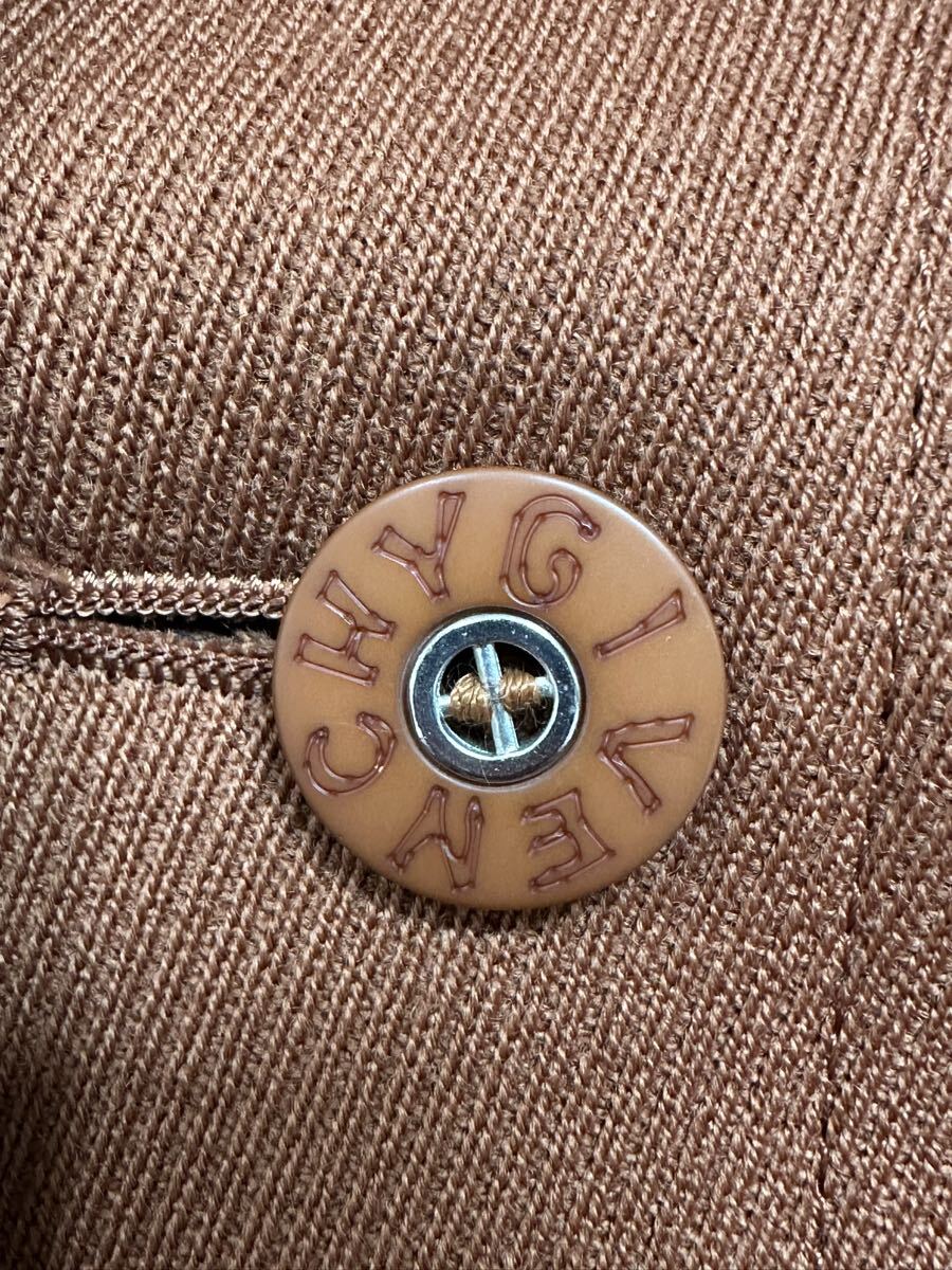 GIVENCHY ジバンシー コート サイズ 38 ブラウン 茶 476-55208_画像7