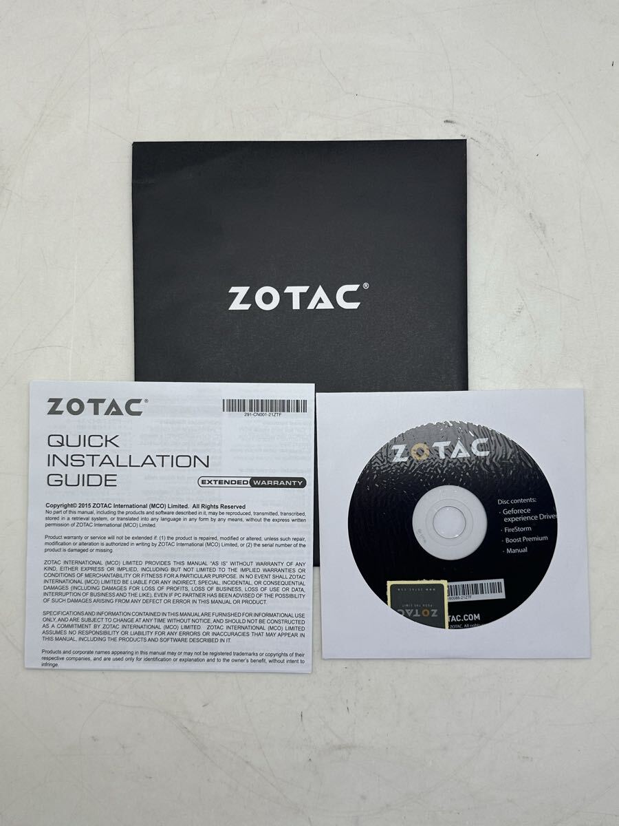 ZOTAC GEFORCE GTX 680 グラフィックボード 動作未確認 現状品_画像9