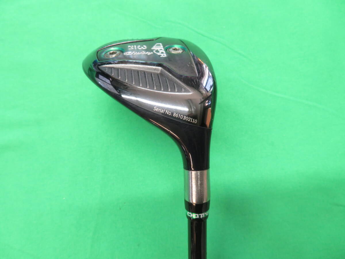 【中古・高級シャフト・21】バルド　コルサUT/BALDO　CORSA UTILITY 2020/3U　21°/CRAZY DEAD UT90（S)/先端0.5カット_画像2