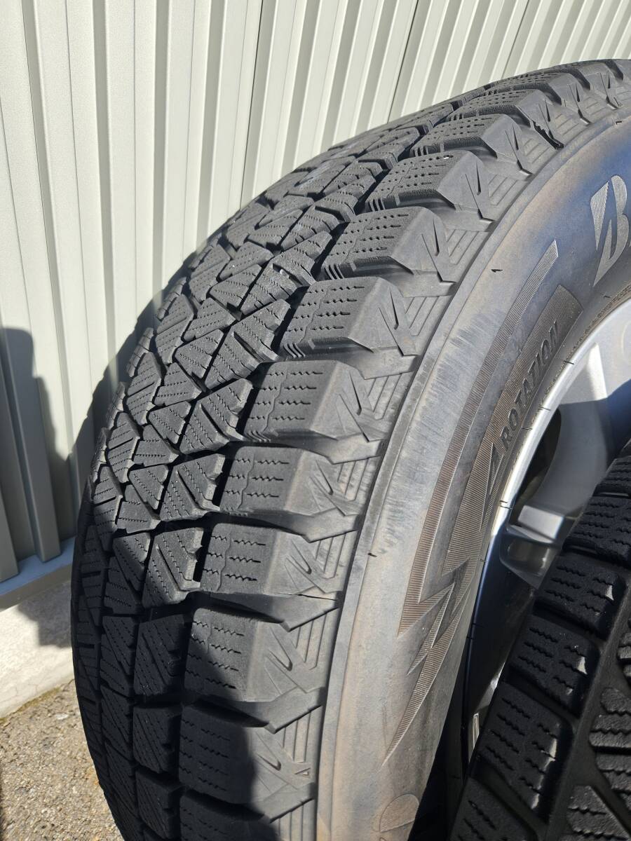 TOYOTA　150系 ランドクルーザープラド 後期 　純正　アルミホイール＋スタッドレスタイヤ　4本セット_画像8