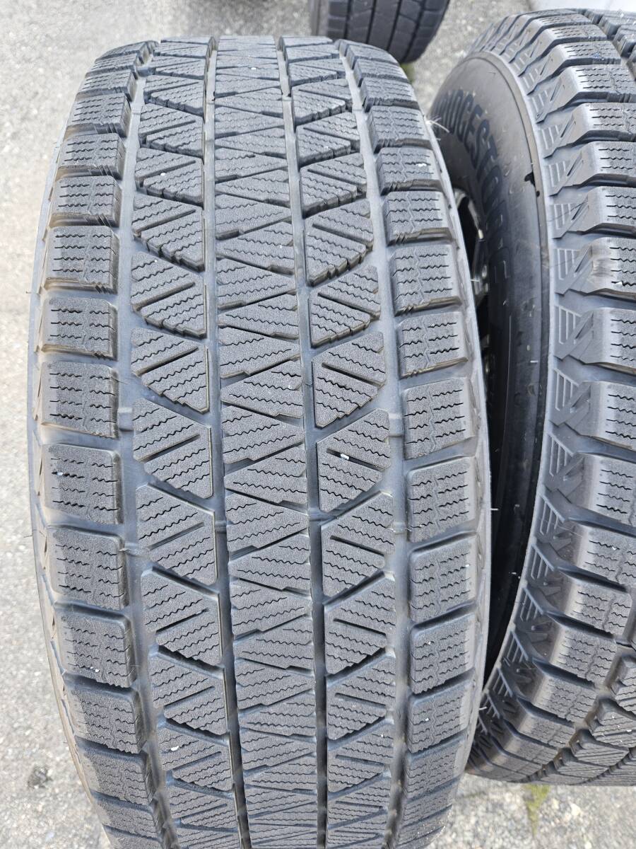 ランクルプラド サーフ ハイラックス等 17インチ ブリヂストン DM-V3 265/65R17 スタッドレスタイヤ ホイール 4本SET_画像7