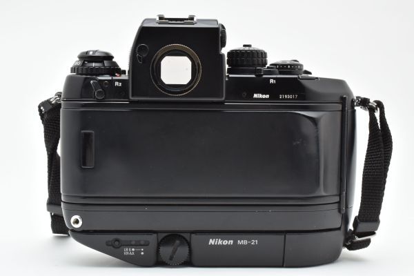  Nikon Nikon F4S MB-21 плёнка однообъективный зеркальный камера корпус #8733