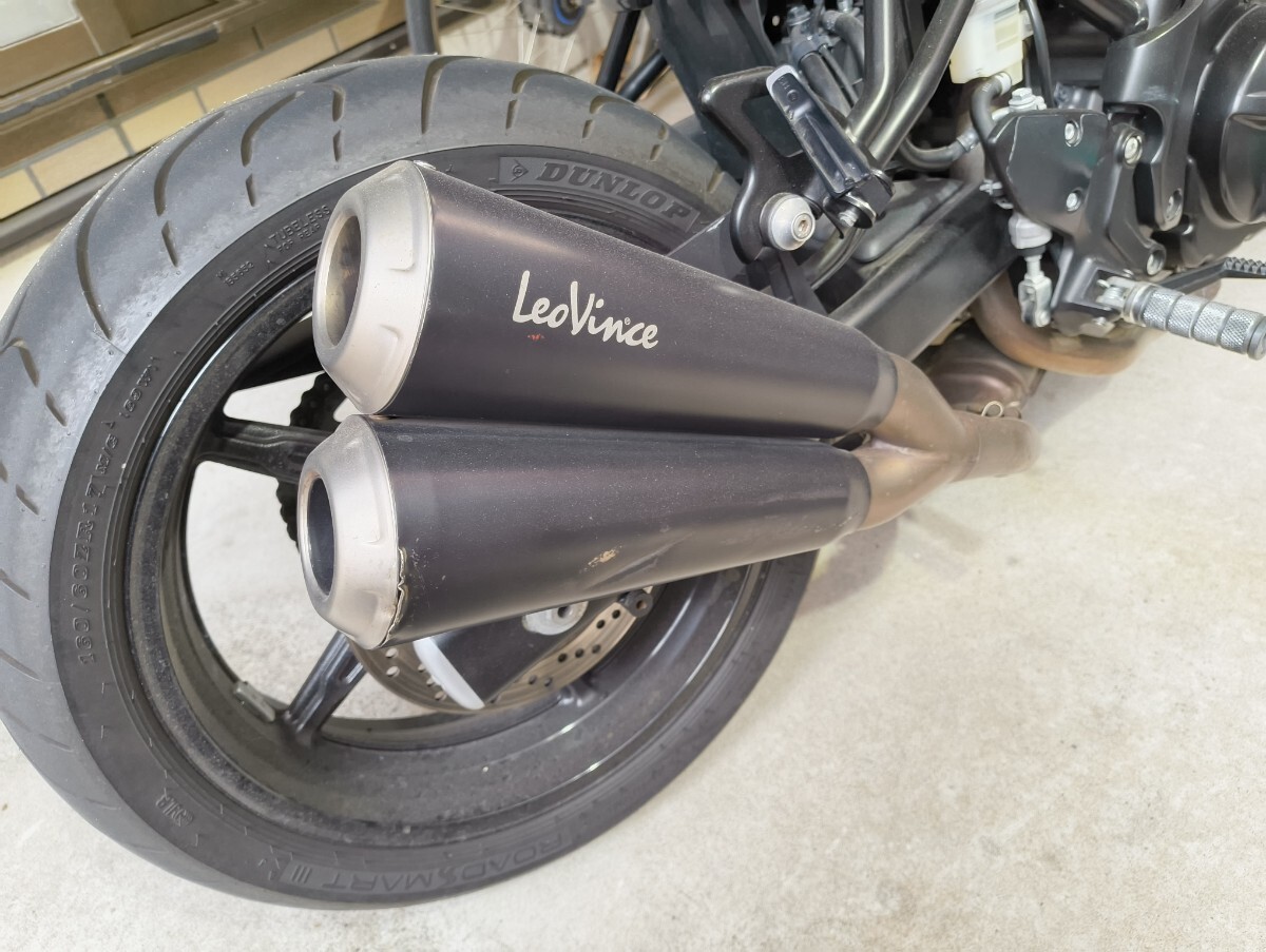 SV650　SV650X　VP55E レオヴィンチ　スリップオンマフラー　_画像1