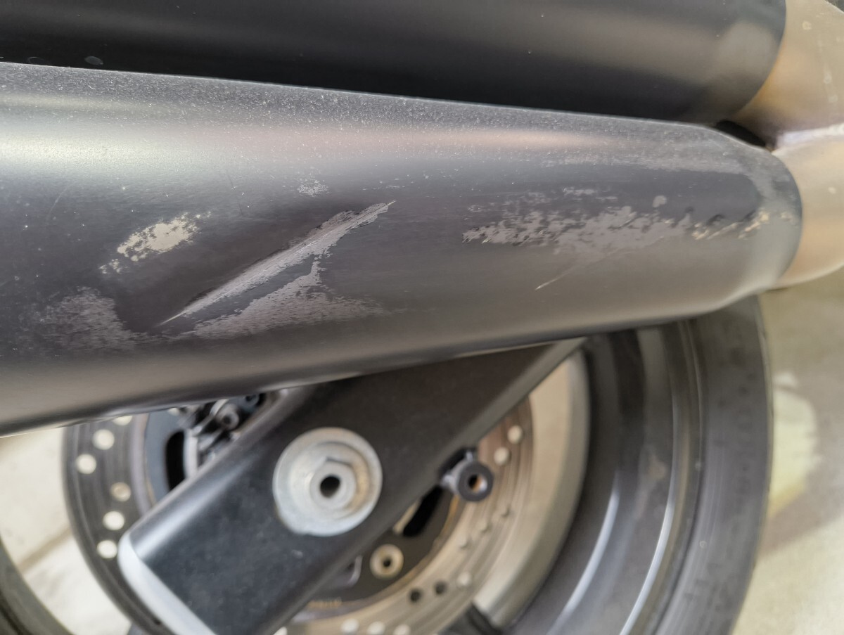 SV650　SV650X　VP55E レオヴィンチ　スリップオンマフラー　_画像3