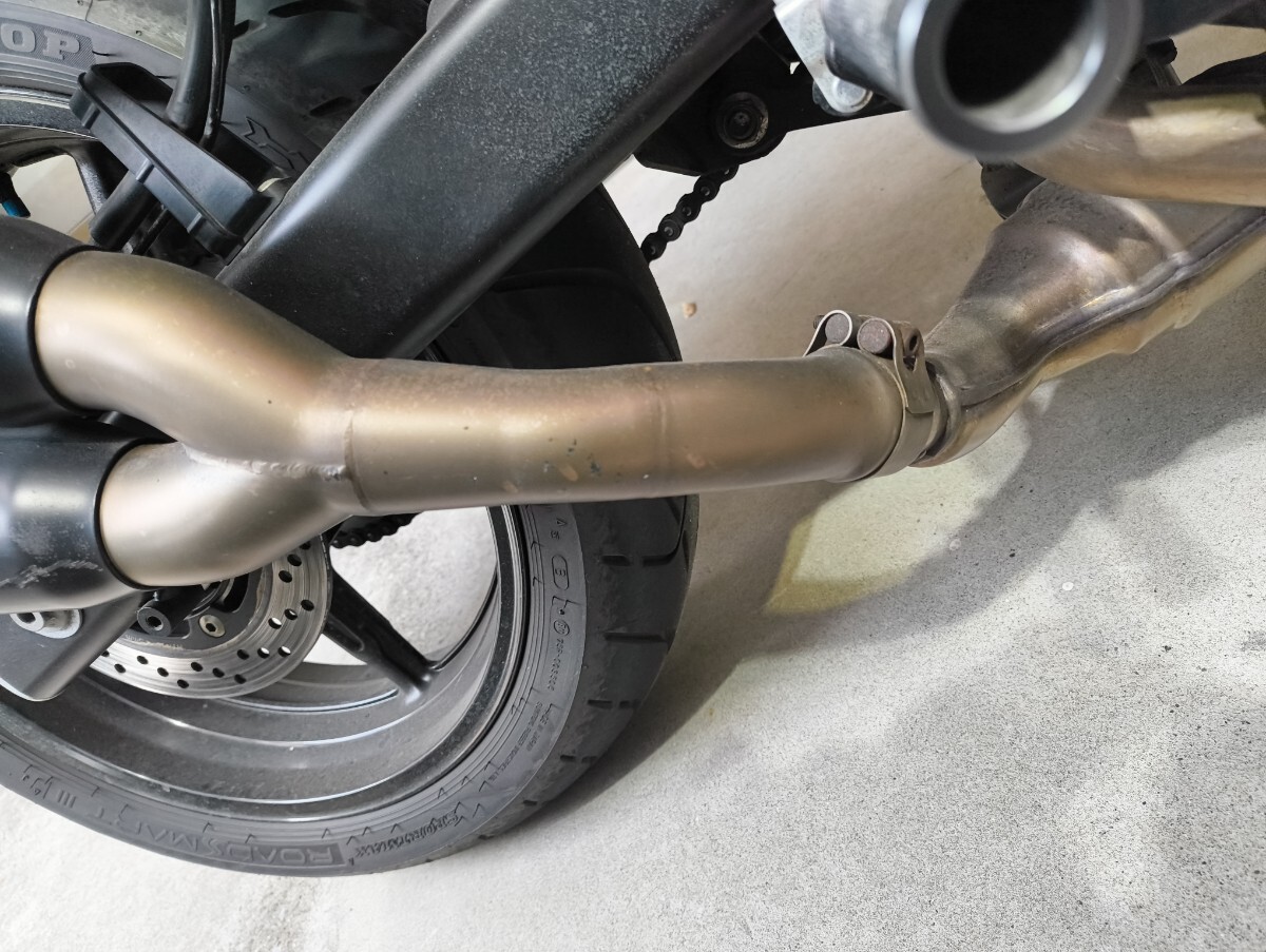 SV650　SV650X　VP55E レオヴィンチ　スリップオンマフラー　_画像4
