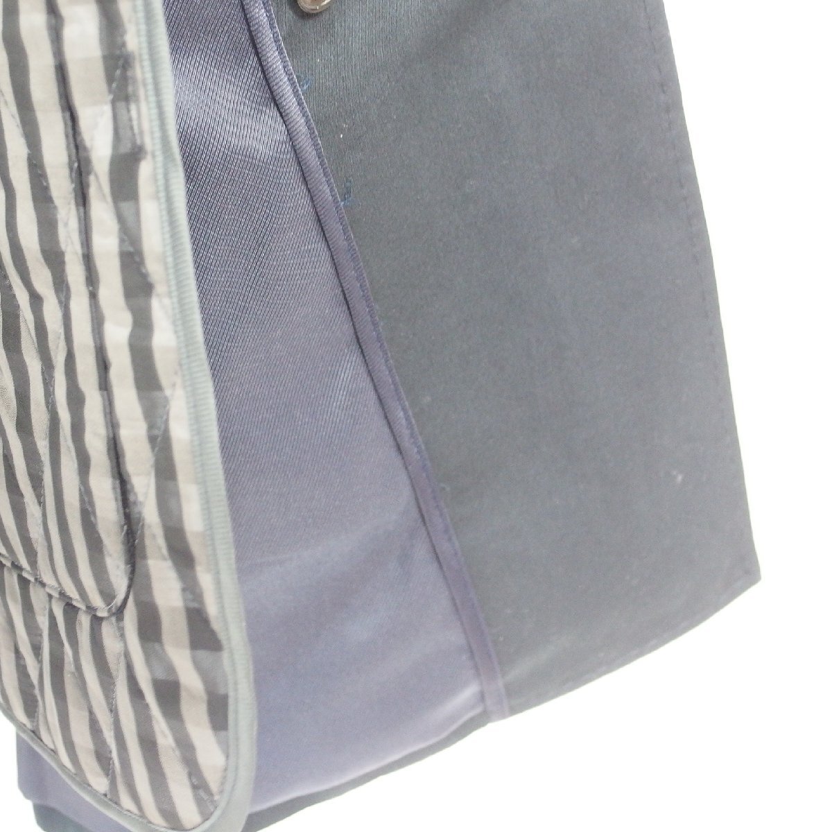 EDIFICE◆エディフィス メンズ キルティンライナー付 ステンカラーコート（ネイビー）サイズ42◆USED美品_画像5