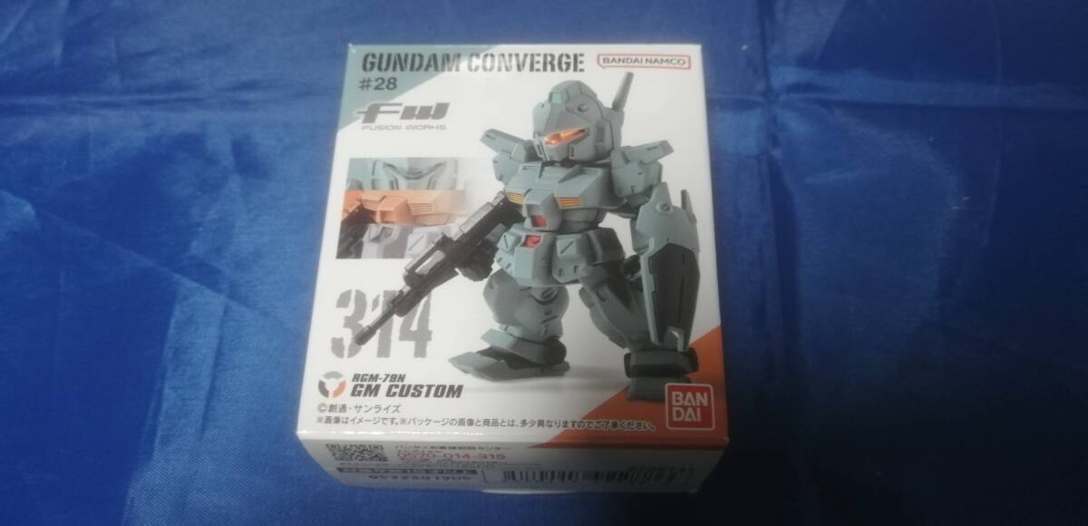 GUNDAM　CONVERGE・ガンダムコンバージ＃28　314　GM CUSTOM_画像1
