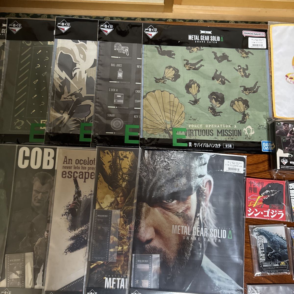 一番くじ　進撃の巨人　ゴジラ　爬虫類&両生類　ハンターハンター　メタルギアソールド_画像5