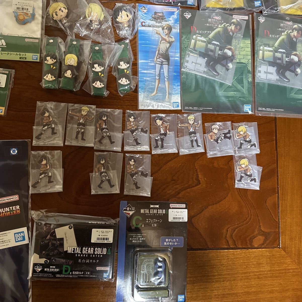 一番くじ　ドラゴンボール キングダム　ゴジラ　ワンピース　　　　　　　　　　　　モスバーガー　ハンターハンター　進撃の巨人　_画像6