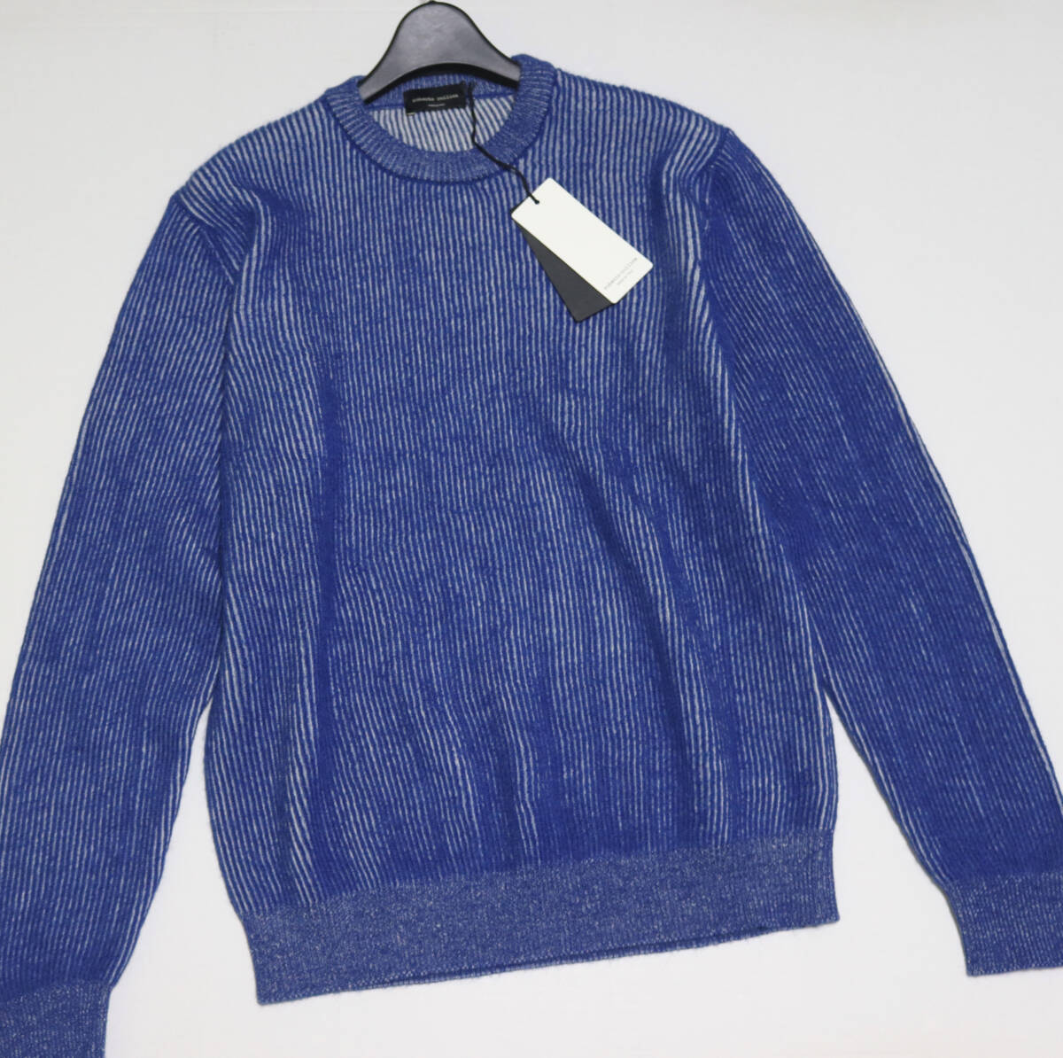 69,300円新品タグ付き【roberto collina ロベルト コリーナ】イタリア製 アルパカ混 高級ニット セーター 50(XL) v7759k_画像5