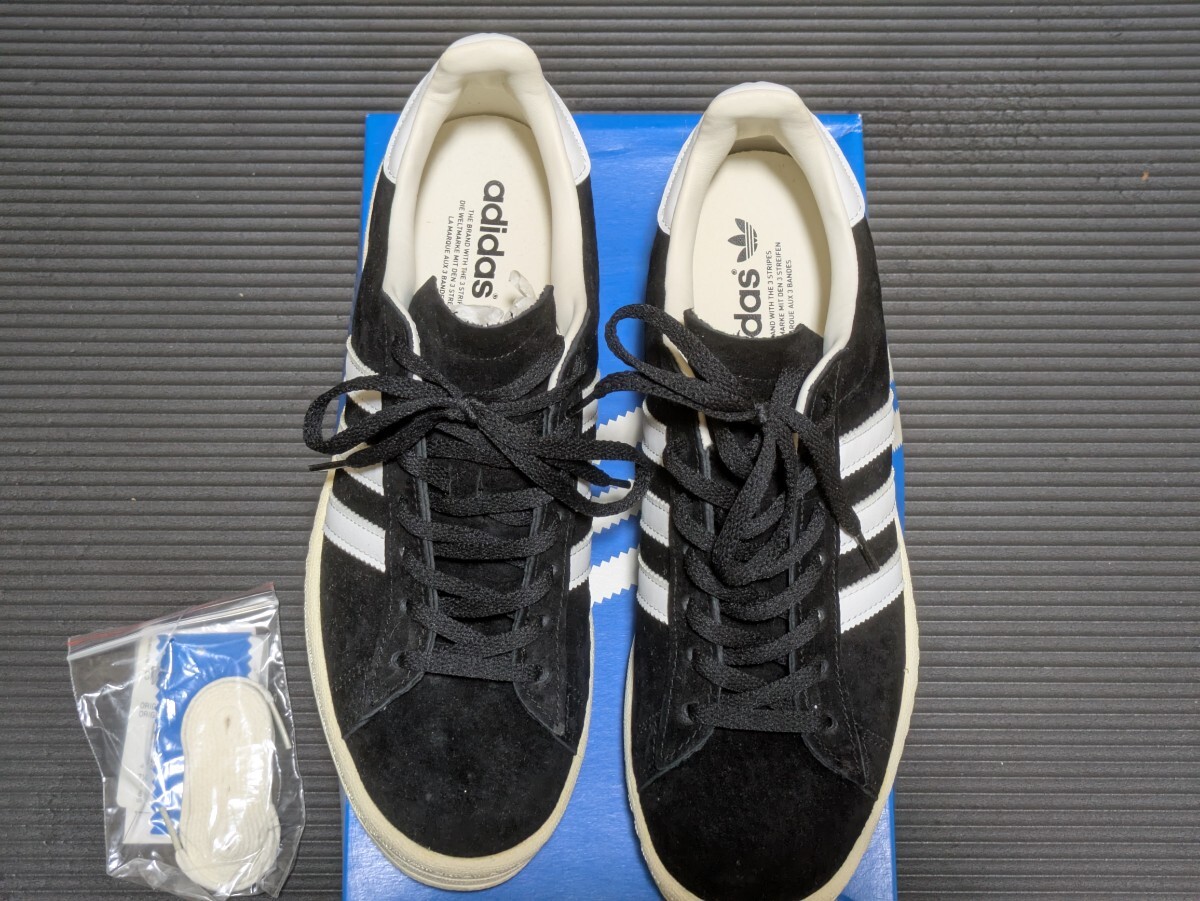 未使用品綺麗adidas キャンパス CAMPUS 80sブラック_画像2