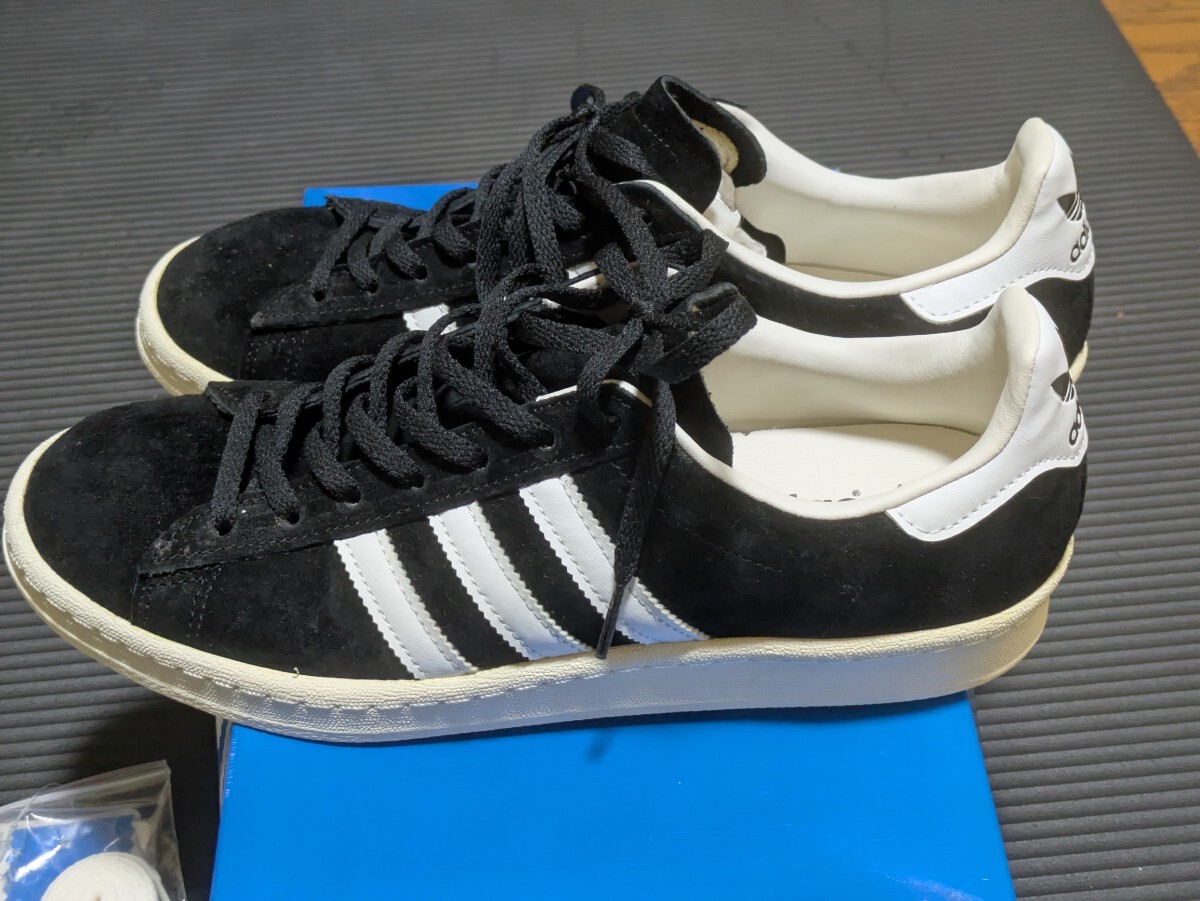 未使用品綺麗adidas キャンパス CAMPUS 80sブラック_画像3