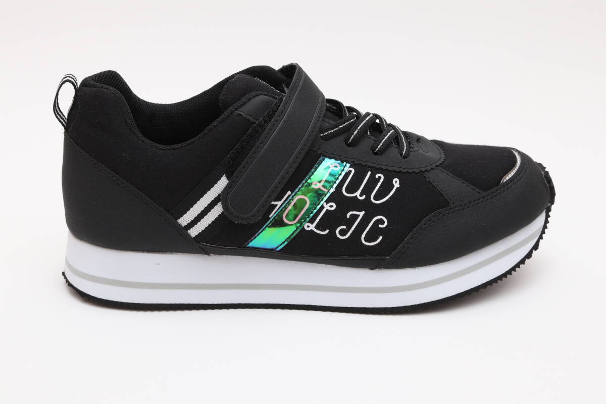 【新品】Moonstar ムーンスター キッズシューズ Ni-mo ニーモ NM J004 24.5cm ブラック_画像7