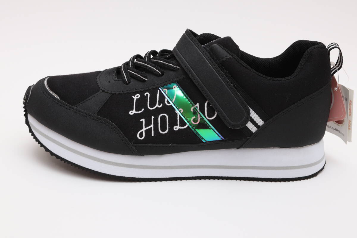 【新品】Moonstar ムーンスター キッズシューズ Ni-mo ニーモ NM J004 24.5cm ブラック_画像5