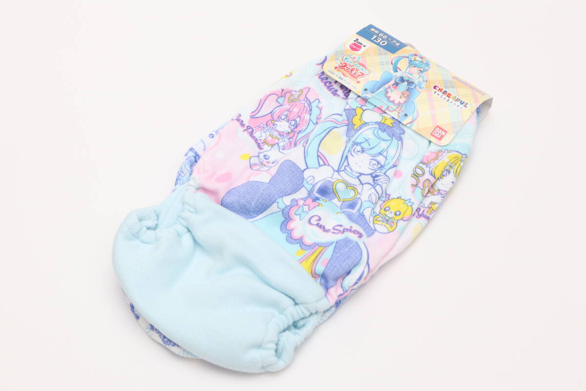 【新品】デリシャスパーティプリキュア キュアスパイシー ショーツ 130cm 2枚セット_画像1