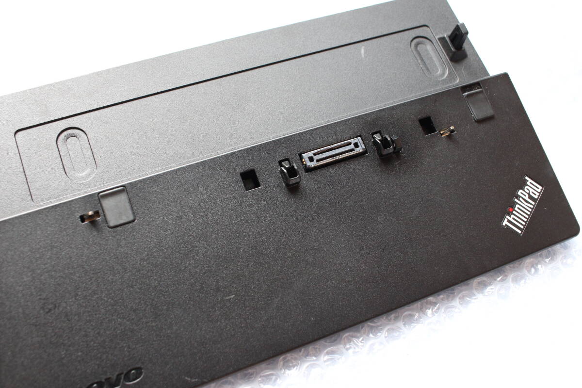 Lenovo ウルトラドッグ ドッキングステーション 40A2 中古 90ｗ電源付 キー無し ThinkPad X240 X250 X260 X270 T470 L570 等 (X27_251106) _画像4