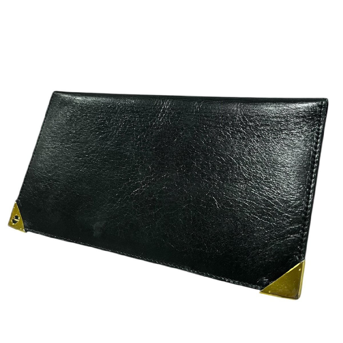 dunhill/ダンヒル 財布 札入れ レザー ブラック カード入れ お札入れ 黒 メンズ_画像1