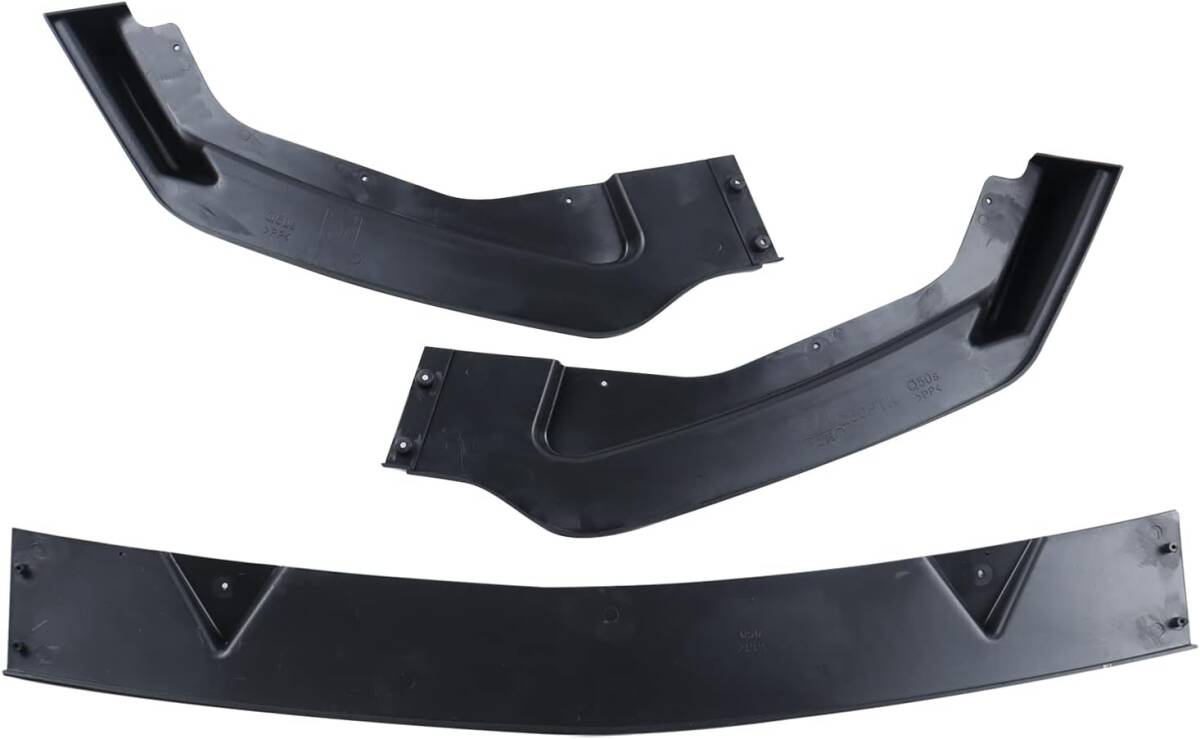 【送料無料】国内発送 日産 V37 スカイライン タイプSP フロントリップスポイラー 前期 ハイブリッド 350GT フロントバンパー スポイラー黒_画像9