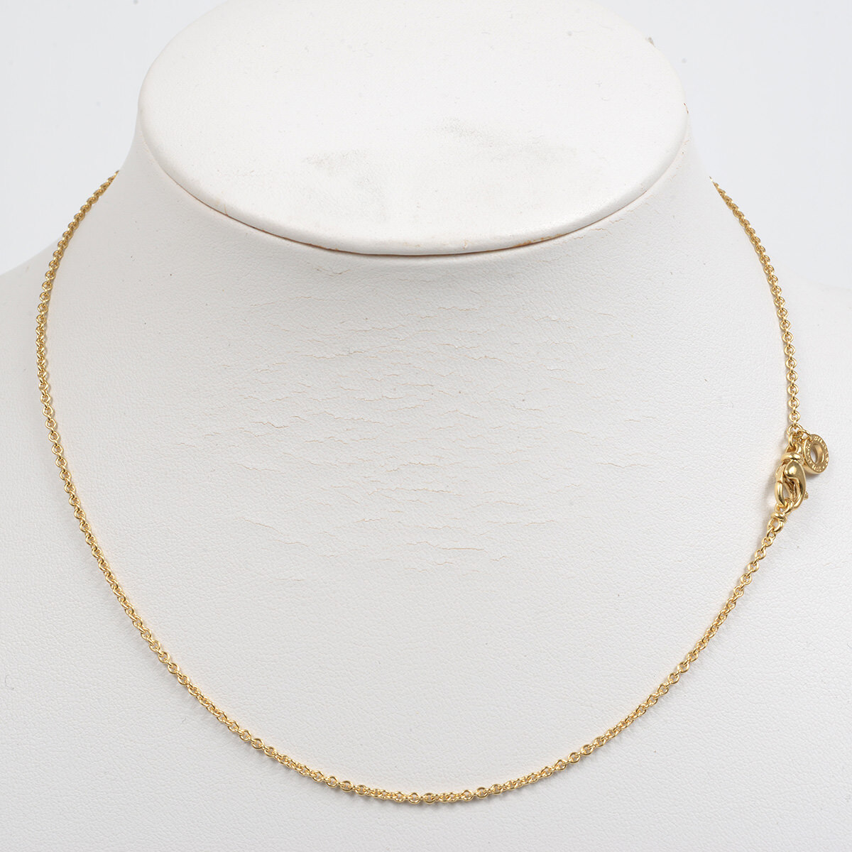 ◆BVLGARI ブルガリ 750(K18YG)　チェーンネックレス　40ｃｍ　5.4ｇ　(18789)_画像1