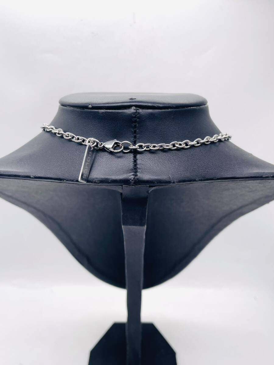 【現状品】POLICE ポリス ネックレス フレアチャーム メンズ用 男性用 小物 アクセサリー ファッション 長さ50㎝ トップ3.5cm_画像4