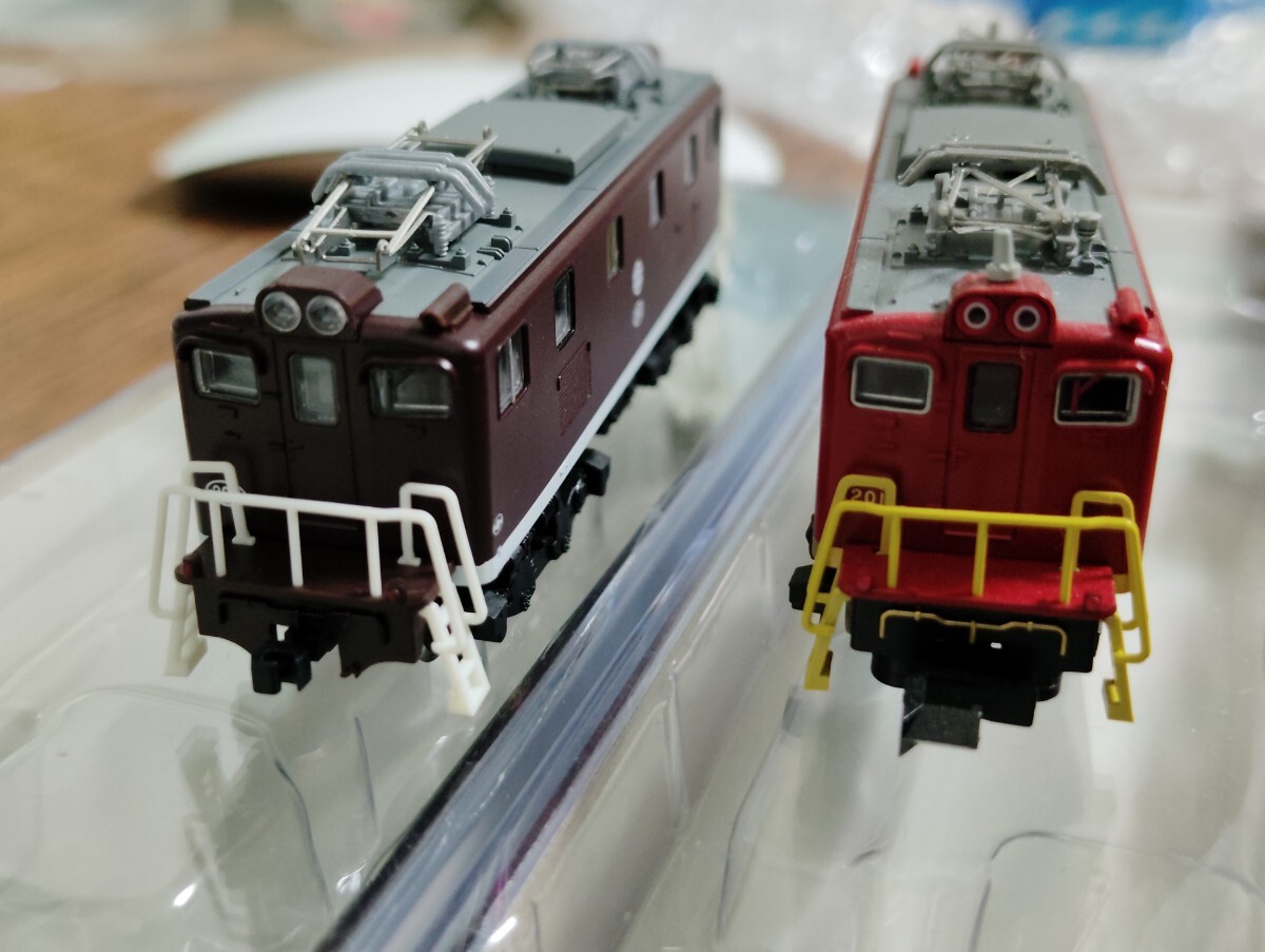 秩父鉄道　デキ200 2両　マイクロ　A2069 A2080 デキ　茶色　赤茶　パレオエクスプレス　機関車　_画像3