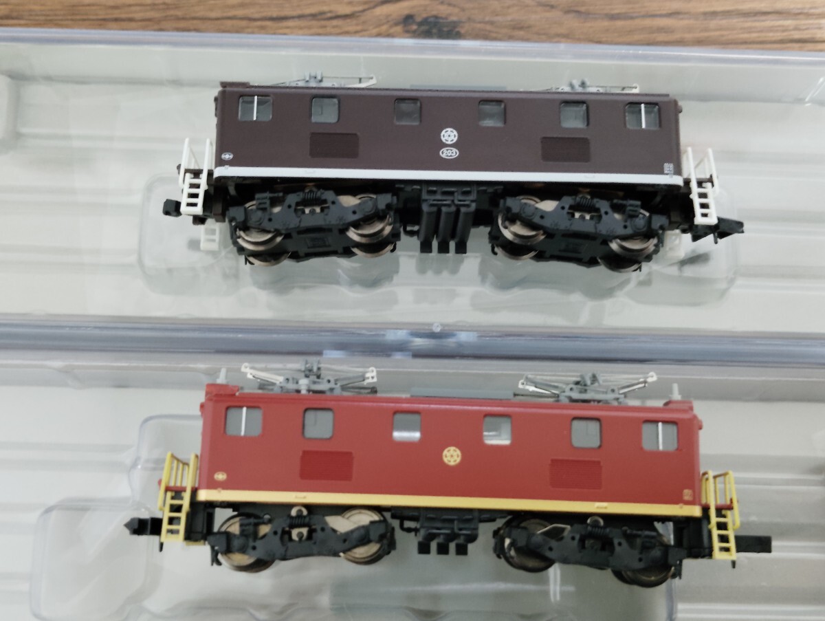 秩父鉄道　デキ200 2両　マイクロ　A2069 A2080 デキ　茶色　赤茶　パレオエクスプレス　機関車　_画像6