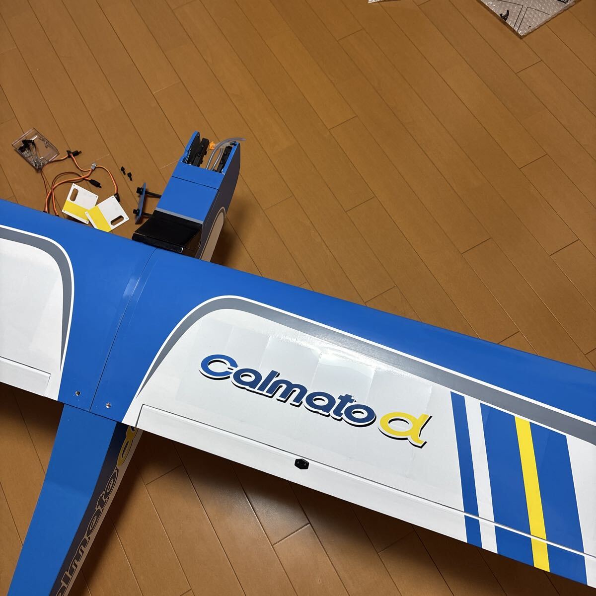 [KYOSHO] 京商カルマートα40トレーナー完成機体未飛行です！_画像3