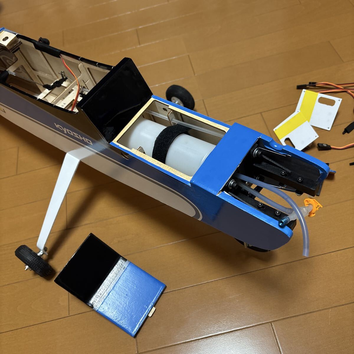 [KYOSHO] 京商カルマートα40トレーナー完成機体未飛行です！_画像4