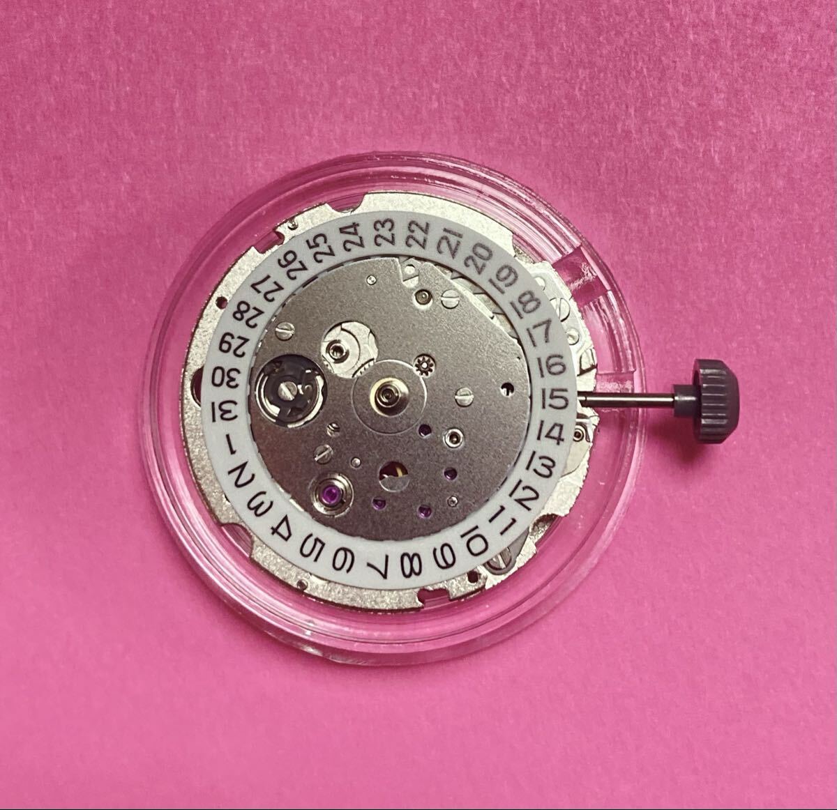 新品未使用 腕時計パーツ MIYOTA 8215 自動巻 ムーブメント 21ジュエリー 手巻き&ハック機能_画像1