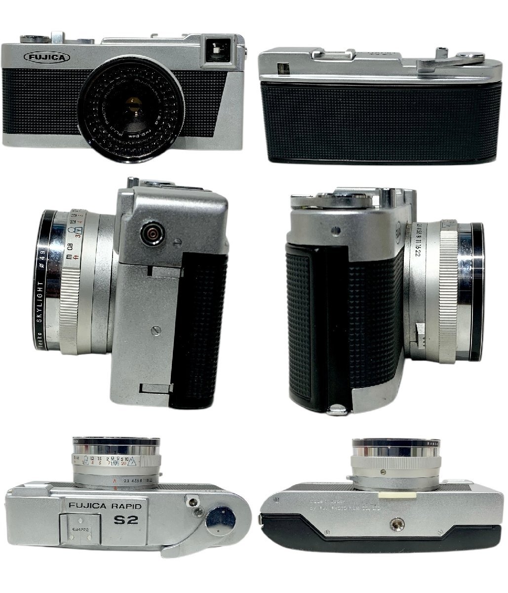 FUJICA/Kodak/minolta/CHINON カメラ フィルムカメラ 5点 おまとめ 動作未確認 ジャンク品 60サイズ 蘇さ(BBY1959)_画像2