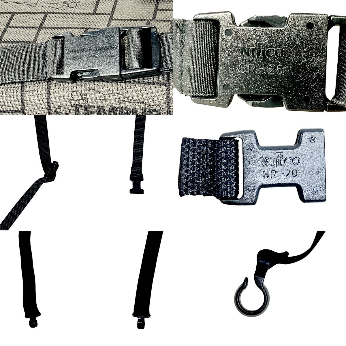 TEMPUR CAR COMFORTER テンピュール カーコンフォーター ブラック 車 シート シートクッション 箱付き 中古品 120サイズ 蘇や(HY1179)_画像7