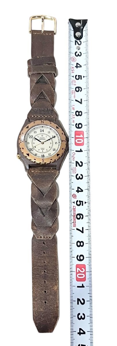 TIMEX サファリ タイメックス 時計 腕時計 INDIGLO アドベンチャー 1990年代 クオーツ 不動 ジャンク品 コンパクトサイズ 蘇や(KAY337)_画像9
