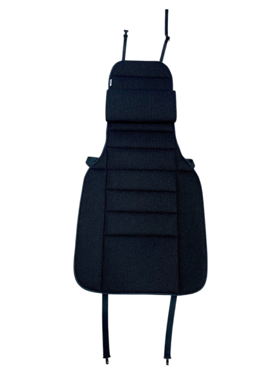 TEMPUR CAR COMFORTER テンピュール カーコンフォーター ブラック 車 シート シートクッション 箱付き 中古品 120サイズ 蘇や(HY1179)_画像2