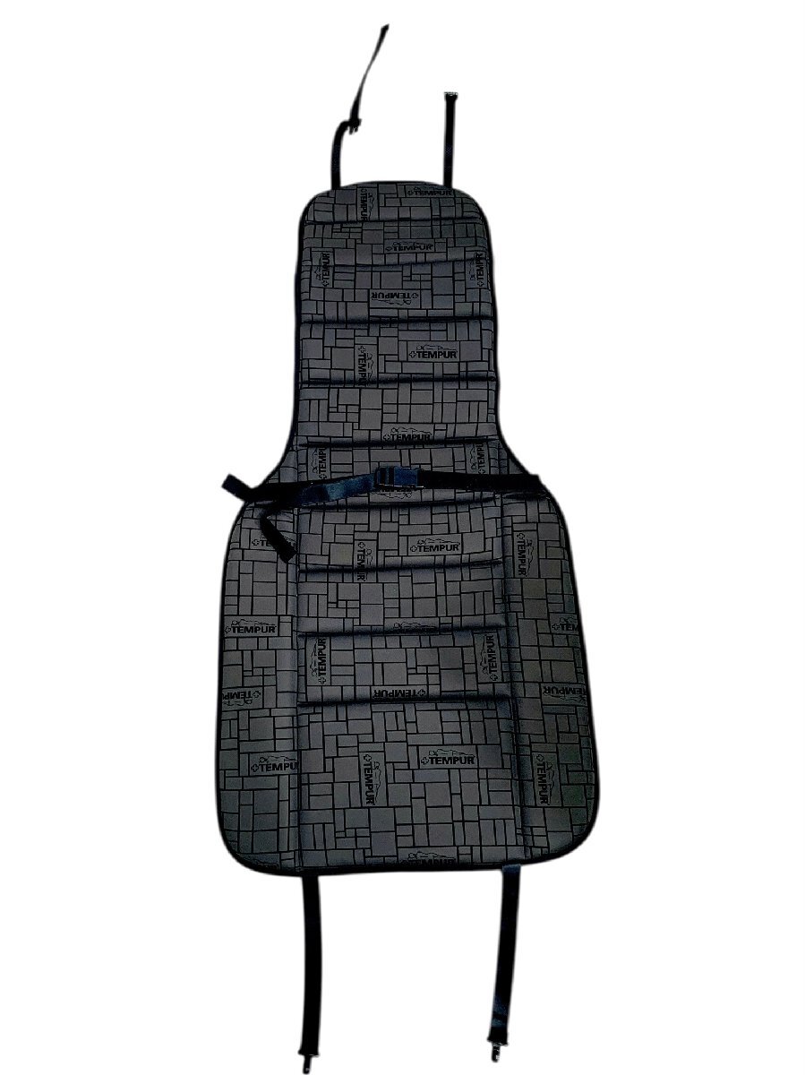 TEMPUR CAR COMFORTER テンピュール カーコンフォーター ブラック 車 シート シートクッション 箱付き 中古品 120サイズ 蘇や(HY1179)_画像3