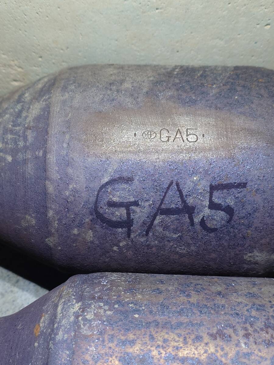 トヨタ 触媒 レアメタル パラジウム 素材用 中身あり GM7 GA5 FB4 GZ6_画像3