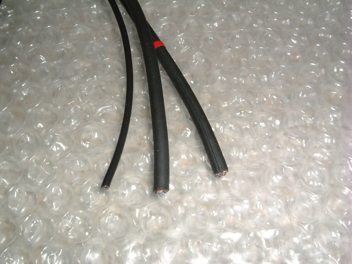 ★自作用　RCA モガミ3106　フォノケーブル　(アース線付）120cm_画像4