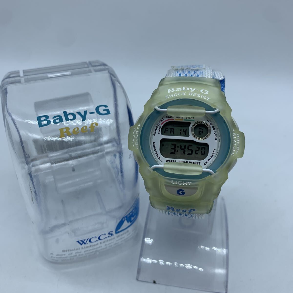 CASIO カシオ Baby-G ベイビージー　W.C.C.S. BG-370WC-2CT ベビーG Reef 動作品_画像1