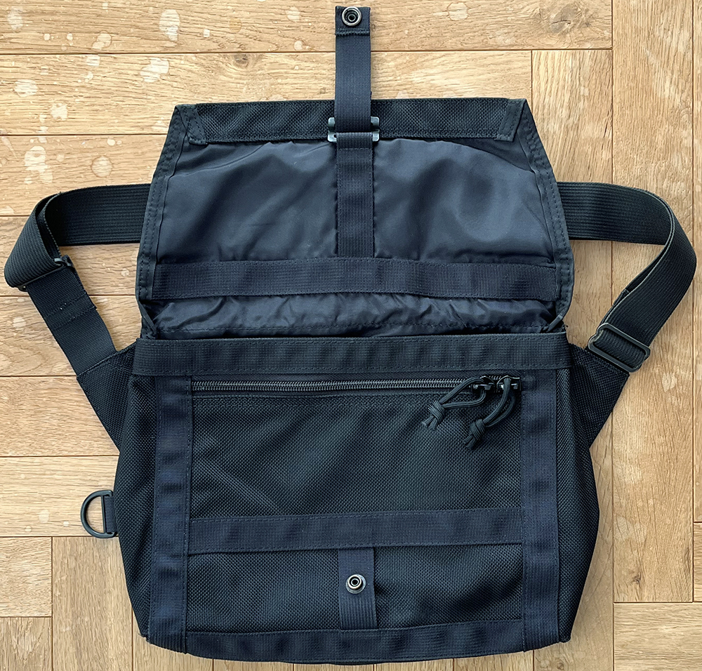 BRIEFING × BEAMS PLUS　Fleet Messenger Bag　ブリーフィング×ビームスプラス　フリートメッセンジャーバッグ　アメリカ製_画像2