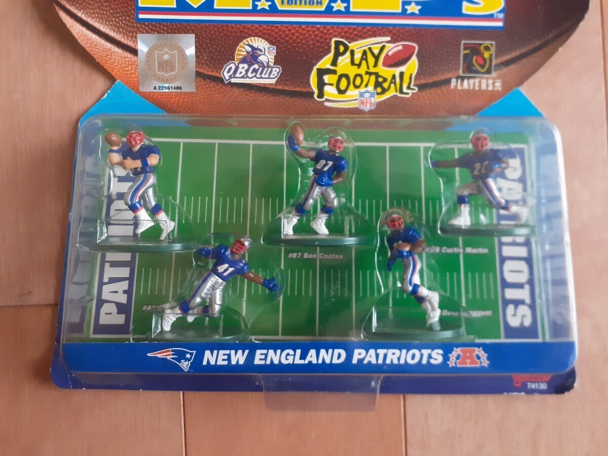 NFL ニューイングランド ペイトリオッツ Figure ミニ フィギュア アメリカンフットボール ブレッドソー マーチン 他 New England Patriots_画像2