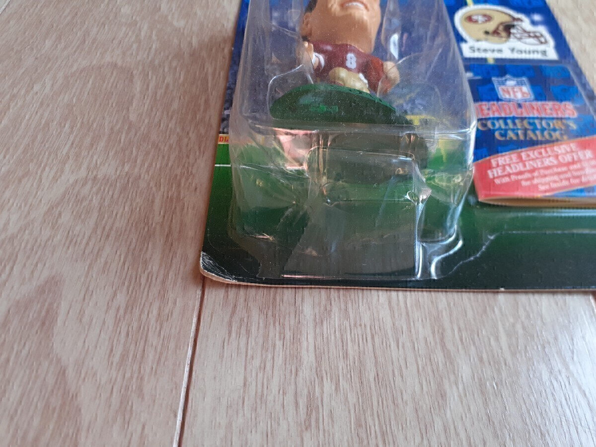 スティーブ・ヤング コリンシアン NFL フィギュア ヘッドライナーズ CORINTHIAN HEADLINERS Steve Young アメリカン・フットボール_画像4