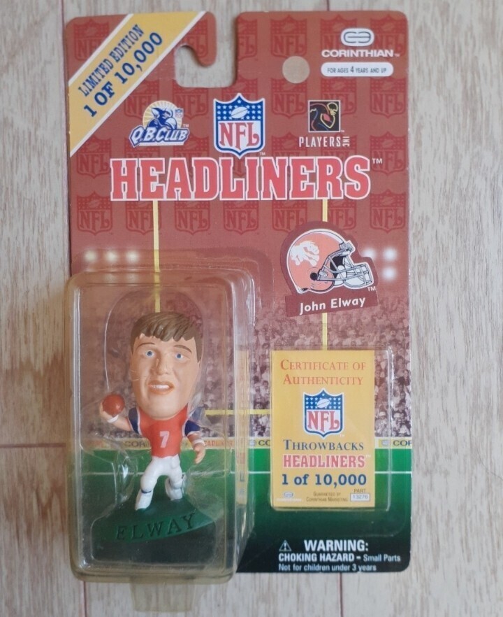 NFLフィギュア ファーブ マリーノ エルウェイ ヤング エイクマン レジーホワイト コリンシアン ヘッドライナーズ CORINTHIAN HEADLINERS_画像3