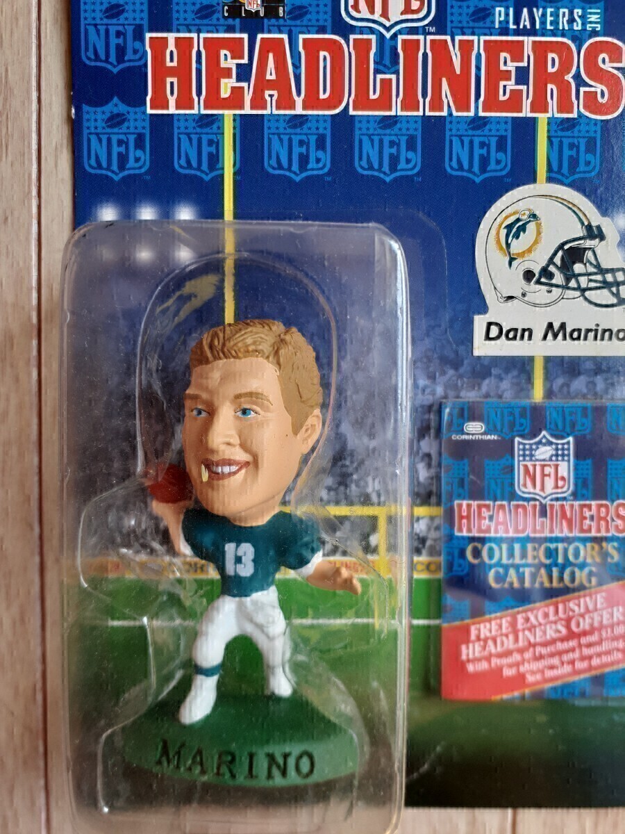 ダン・マリーノ コリンシアン NFL フィギュア ヘッドライナーズ CORINTHIAN HEADLINERS Dan Marino アメリカン・フットボール_画像2