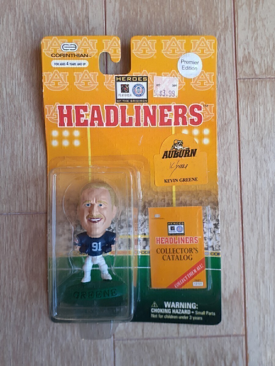 ケビン・グリーン コリンシアン NFL フィギュア ヘッドライナーズ Kevin Greene CORINTHIAN HEADLINERS アメリカンフットボール_画像1